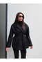 Tie-Up Short Cashmere Coat - 2