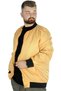 Fashion XL Large Size Men's College Coat Jesica 22611 Yellow - 2