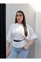 Belt Detailed Wide Sleeve Tshirt - 3