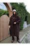 Bitter Brown Wool Blended Premium Blend Coat - 2