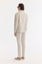 Men's Beige Apaj Collar 100% Linen Breathable Comfort Fit Shirt Jacket A61Y2137 - 5