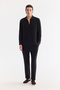 Men's Black V-Neck Soft Touch Breathable Comfort Fit Shirt A61Y2034 - 6