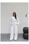 Crop Sweatshirt Şardonlu Tracksuit Set - 4