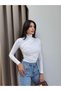 Shoulder Waist Pleated Detailed Blouse - 2