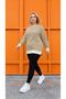 Women's Plus Size Striped Sweatshirt Relaxed Fit - 2