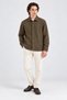Men's Old Money Culture Regular Fit Stamp Fabric Winter-Spring Shirt 1608 - 5