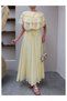 Flounced Blouse Skirt Set - 3