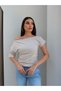 One Shoulder Side Gathered Blouse - 4