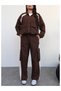 Hooded Parachute Tracksuit Set - 3