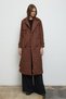 Valora Quilted Coat Brown - 9