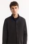 Men's Black Button-Down Collar Quick Dry Non-Iron Regular Fit Shirt A52Y2107 - 2