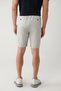 Men's Stone Waist Elastic Lace-Up Water Repellent Bi-Stretch Relaxed Fit Shorts A41Y3635 - 4