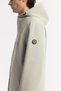 Men's Light Beige Hooded Water Repellent Windproof Seasonal Comfort Fit Coat A51Y6054 - 7