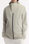 Men's Light Beige Hooded Water Repellent Windproof Seasonal Comfort Fit Coat A51Y6054 - 6