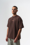 Printed'77' Patch Embroidered Washable Oversized T-Shirt - 2