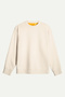 Krem Unisex Basic Relax Sweatshirt | (Corwen - Bone)