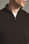 Standard Fit Half Zipper High Neck Knitwear Basic Sweater H7634Ax26Au - 4