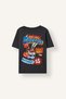 100% Cotton Spongebob Oversized Crew Neck Short Sleeve T-Shirt I2486Ax26Au - 8
