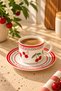 2-Piece Cherry Bliss Porcelain Cup Set - 2