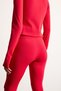 Warmtech Warmtech Recovery High Waist Soft Fleece Inside Waist Hugging Basic Sports Leggings W8206Az26 - 5