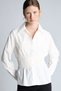 100% Cotton Fitted Poplin Long-Sleeve Shirt H9700AX26AU