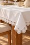 White Lace Ribbon with Round Motifs - 3