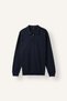 Standard Fit Half Zip Polo Collar Knitwear Basic Sweater H7595Ax26Au - 4
