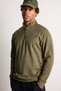 Standard Fit High Collar Half-Zip Basic Sweatshirt I0571Ax26Wn