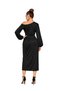VS-1118 Marigold Midi Elbise - 2