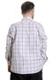 Mode XL Large Size Men's Shirt Plaid Long Sleeve 23300 Caramel - 4