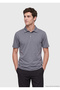 Anthracite Plain Cotton Blend T-Shirt - 5