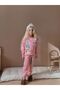 Girls' 3-Thread 100% Cotton Jersey Colorful Tracksuit Set - 2