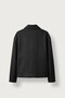 Men's Relax Fit Premium Cashmere Jacket Coat Black - 7