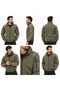 Zozik Polar Khaki Full Zip Jacket - 3