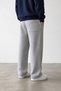 Men's Gray Wide Leg Oversize Relaxed Fit Elastic Waist Sweatpants - 2