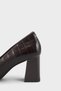 Shani Pointed Toe Thick Heeled Stylish Women's Shoes - 5