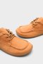 Lauryn Genuine Nubuck Leather Comfort Women's Lace-Up Loafer Shoes - 4