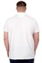 Fashion XL Large Size Men's T-Shirt Polo Sea Bound U25303 White - 3