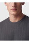 Sparkling Choices from Shining Store Zero Roba Collar Men's Ribbed T-Shirt - 4