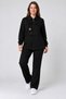 Women's Modal Fabric Tracksuit Set with Buckle Detail - 5