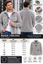 Men's Oversize Plush Shirt Jacket – Oversize Double Pocket Buttoned Teddy Shirt (Black & Grey) - 7