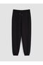 Alita City Farkıyla Lcw Everyday Black Soft Touch Women's Jogger Sweatpants - 5