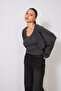 Bolerolu Double Knitted Suit Anthracite - 3