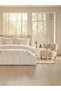 White Selloana Double Elastic Sheet Duvet Cover Set - 3
