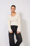 Bolerolu Double Knitwear Set Ecru - 2