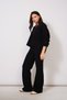 Fi̇ti̇lli̇ Hooded Knitwear Set Black - 2