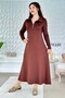 Polo Collar Modal Dress 7K149