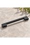 Hard Plastic Bridge 96 mm Black Furniture Kitchen Drawer Cabinet Handle 10 Pieces - 7