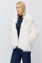 Women's Plush Fur Coat - 3