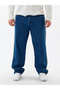Blue Men's Baggy Jean Trousers with Side Stripe Detail Coc3601 - 8